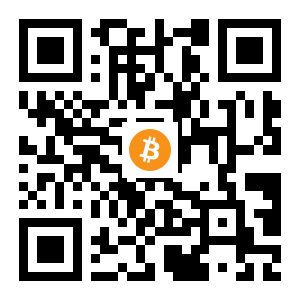 bitcoin:13qCbsLVvTUeCyi4FYvr5JgriXnJ8TaPYs black Bitcoin QR code