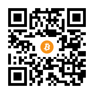 bitcoin:13qvP9SR2fGW7Bjoo7NMZfSDhmRAv1rDsN black Bitcoin QR code