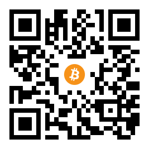 bitcoin:13rn9Uk6UuEWY5bB5aeZTewyLNmAMVnpSU black Bitcoin QR code