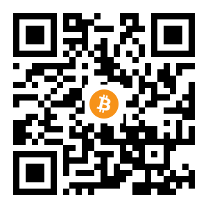 bitcoin:13rtjL1Dto4tLkGhJfboNyuVwvpA2MfYRw black Bitcoin QR code