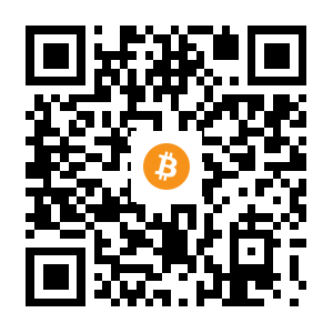 bitcoin:13spAqtz8QVSj7H78JTf7dvY757rZnKttu black Bitcoin QR code