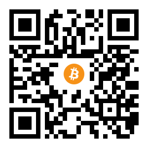 bitcoin:13sq2zS4QJu2t3K5K2yzHHbhB3oJ9KvJYF black Bitcoin QR code