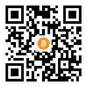 bitcoin:13utGnGN8BfFrEd8H8oGS7QGCo2WSJpnC6 black Bitcoin QR code