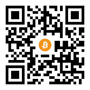 bitcoin:13vDzvjCWCvfpJNQHvo5JR5HNxRVqLP67j black Bitcoin QR code