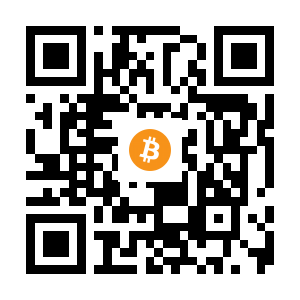 bitcoin:13vQvQQ2Qm2QbUx4DeE3okY8mggJdQc5db black Bitcoin QR code