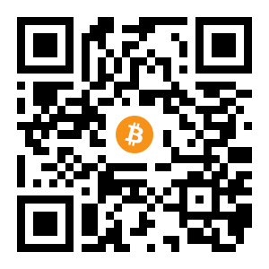 bitcoin:13vvSLfiRHhShRmRHPSFTZFbD9JiFmbvFv black Bitcoin QR code