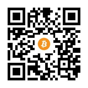 bitcoin:13wKGp8YJAVhr2WSbGGFLgp7yPxEWBm8X8 black Bitcoin QR code