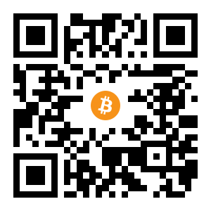 bitcoin:13wVg3MW4sxhhu2ueMrHjbEJqJKhWRcD95 black Bitcoin QR code