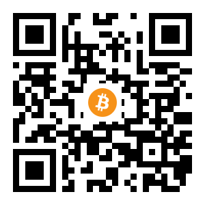 bitcoin:13wfaoYoNt4CwnLsz1DDdw71fHZe4tsqH2 black Bitcoin QR code