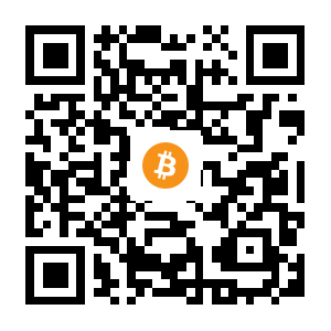 bitcoin:13xw7ZoEa3TV3qtmgjeZ8ZbxsMi5eZRb2K black Bitcoin QR code