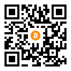bitcoin:13yN8PQEt4WjiBKj8SkAawSRV3abyYcCL3 black Bitcoin QR code