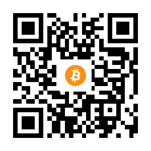 bitcoin:13yinyAAM1famy1oieK8aUDTZdhJJmcPL4 black Bitcoin QR code
