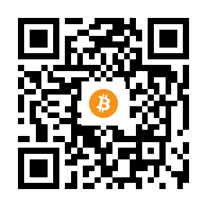 bitcoin:1421eiTtt5vDFwZnoXr5Skw2MqJqdeKV3W black Bitcoin QR code
