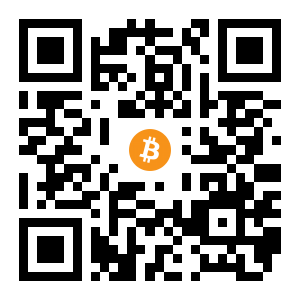 bitcoin:1437GJnyiyFQTKpxc1izwxNJyLE3753gjg black Bitcoin QR code