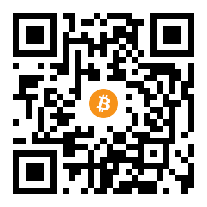 bitcoin:143g3n5JKYoBk5ATFwPUM8HRGLPNx7mJyf black Bitcoin QR code