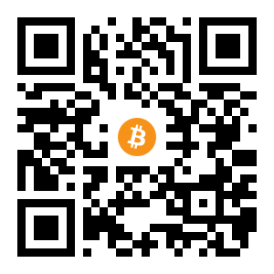 bitcoin:144NsFiaJHH8YN6jmJ6Y8peKETDveuFAC7 black Bitcoin QR code