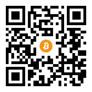 bitcoin:144QPqSDQmkturM5PeYLoDo4a3rpvFwCrh black Bitcoin QR code