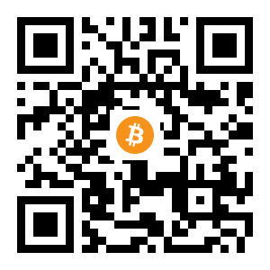bitcoin:145fpEV9Yc8zeCmJjtgxxj2ycS5JU6BzZp black Bitcoin QR code