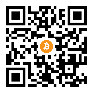 bitcoin:146MFjvLNrK16UW6kaCmGPkd3WgboTxF3L black Bitcoin QR code