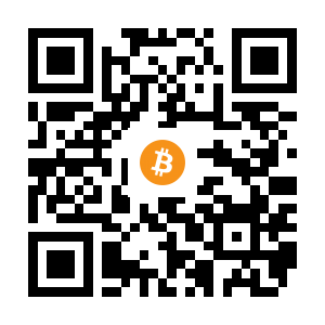 bitcoin:1478YKRxUK9qtJ9emedkbbP1MLDzv2DJu9 black Bitcoin QR code