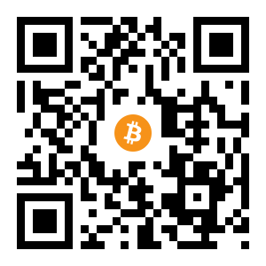 bitcoin:147xGwVPZNp7YPsUi8EcBFWqnwLEeBnPkR black Bitcoin QR code