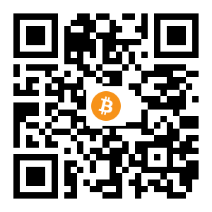bitcoin:1494WEr2y6vCKyAWxdiaTpmmEdTGsJwAbW black Bitcoin QR code