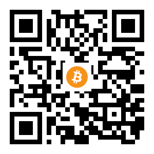 bitcoin:149hAoDNojBdBhtBVjpVdLV4bHHLesJ7L4 black Bitcoin QR code