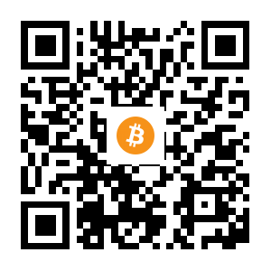 bitcoin:149yLWQacMRLasdSVbvEXcKkGrKuMAqb7n black Bitcoin QR code