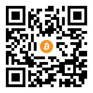 bitcoin:14BgYQFjtxRcKAPhdkvLwYSoVbTcDDZ7Jg black Bitcoin QR code