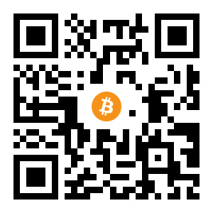 bitcoin:14CWPfRpwhsq6jptPefeEiWazpwYV7fJsq black Bitcoin QR code