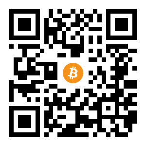 bitcoin:14DCrsyv52hucyW6sEPL8jxbhu8tLJDwsY black Bitcoin QR code
