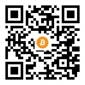 bitcoin:14E3AX6MehEMdpDdo2NsGqY3VWpbPzuaBu black Bitcoin QR code