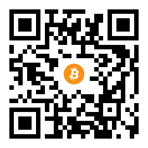 bitcoin:14EGHFPc5LkKcNtCTss3NQdCE2P4dAzoiZ black Bitcoin QR code