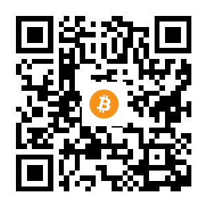 bitcoin:14ELsw4KeAe8ZK3WrQNaYWuqREzxJcFMCU black Bitcoin QR code