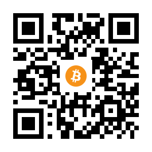 bitcoin:14ETHNhxGCfXyGkJi7VaCxwA6dFyzpDYyu black Bitcoin QR code