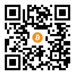 bitcoin:14FQTg8XYBXJpjRkkPuqCYaQksLRoDv3S6 black Bitcoin QR code