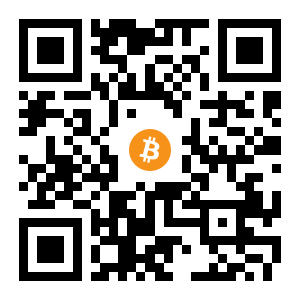 bitcoin:14FSiRdCFgUiHsoZXpJTy8ugRJkkC6D8js black Bitcoin QR code