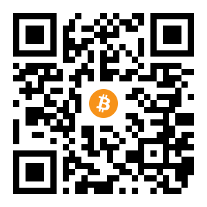 bitcoin:14Fd9NugFci93CrWCM1pma8NWRL6sqT74R black Bitcoin QR code