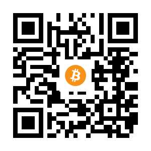 bitcoin:14GU3dPk32oztUEyobU6xkMCoYhNkyRe2f black Bitcoin QR code