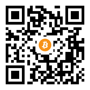 bitcoin:14Gfow4NUFUyopZRHWrnNC3GwnAR4xybPX black Bitcoin QR code