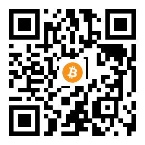 bitcoin:14GnzoTksiQTieQxWoi1rvdCzSGYA7Ajgb black Bitcoin QR code