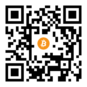 bitcoin:14HeA1YRUiJGb95HVpVTBuavMUBYGk6y7R black Bitcoin QR code