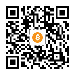 bitcoin:14Jk7YyP1V3dTXRG8y19RKAGjWeFUVGbVu black Bitcoin QR code