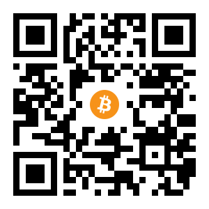 bitcoin:14KMJmZWXFkE1giu4QwLJWatxLbwqBu5Ag black Bitcoin QR code