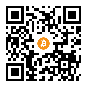 bitcoin:14LWN1RLASK2ZRx7xSJq59Y5d7wfoGUWwp black Bitcoin QR code