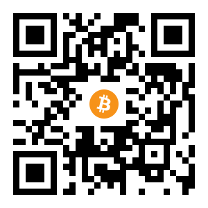 bitcoin:14P3tN6LARJ1QeJab5Ej8dbrcL8QWhTVT6 black Bitcoin QR code