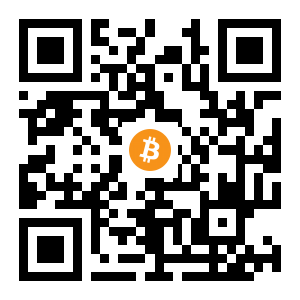 bitcoin:14QaN9g1Vdn2KzjBXCUgsstKeinK8DZwUf black Bitcoin QR code