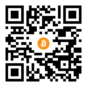 bitcoin:14TjHorJTU3oXQ6rXTJP4VpfFAdXgD9f3g black Bitcoin QR code