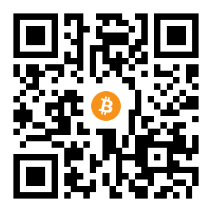 bitcoin:14VypQivu2bkJ6qdUhx4D8YZrnouXd6BFp black Bitcoin QR code
