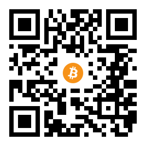 bitcoin:14WPd73D4LbDR7x8G9sria2BkrvdTyyr4P black Bitcoin QR code